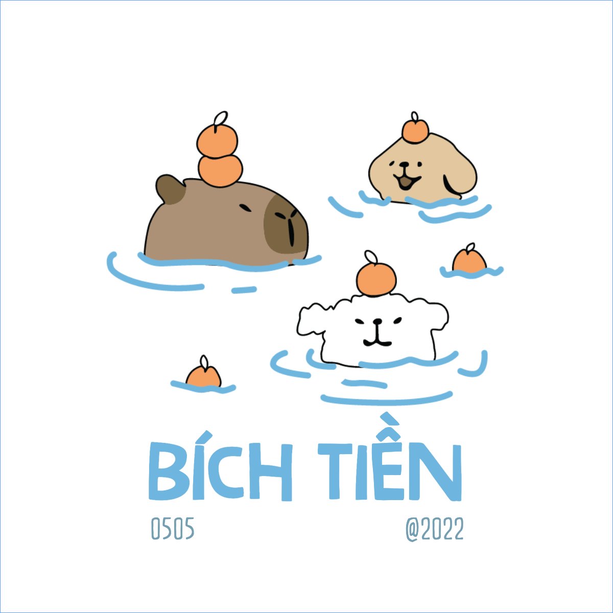 Mẫu Túi canvas Capybara, chuột lang nước, trending, hot, viral, xu hướng, thịnh hành — LayerPic