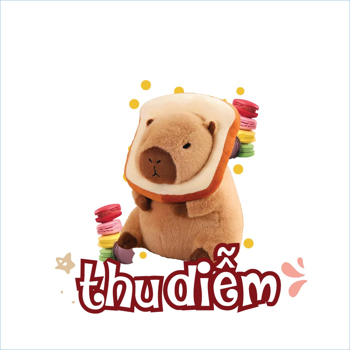 Mẫu Túi canvas Capybara, chuột lang nước, trending, hot, viral, xu hướng, thịnh hành — LayerPic