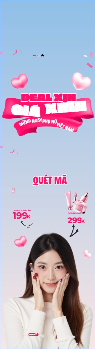 Mẫu Cờ phướn 20/10, Ngày phụ nữ Việt Nam, Vietnamese Women's Day, phụ nữ, sự kiện, event, chúc mừng, chào mừng, hiện đại, modern — LayerPic