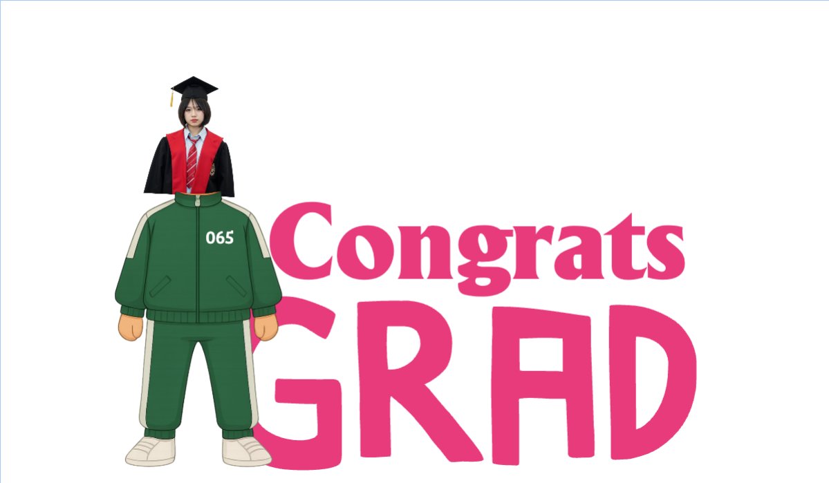 Tốt nghiệp, kỉ yếu, Graduation, yearbook, sự kiện, event, giáo dục, education, squid game