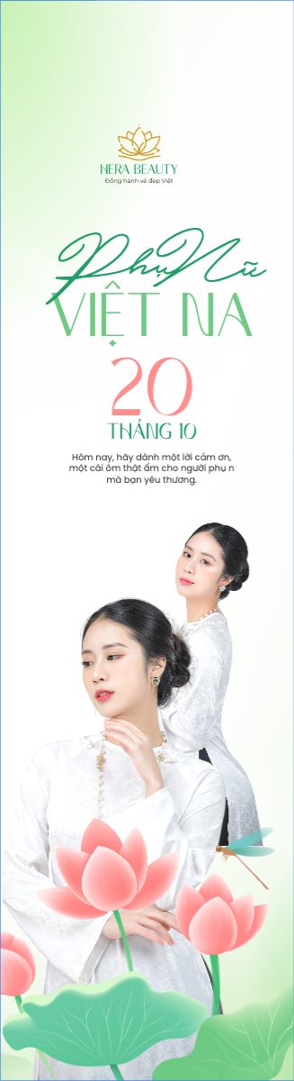 20/10, Ngày phụ nữ Việt Nam, Vietnamese Women's Day, phụ nữ, sự kiện, event, mỹ phẩm, làm đẹp, beauty, hiện đại, modern