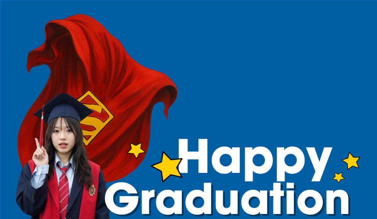 Mẫu Hashtag cầm tay Tốt nghiệp, kỉ yếu, Graduation, yearbook, sự kiện, event, giáo dục, education, superman — LayerPic
