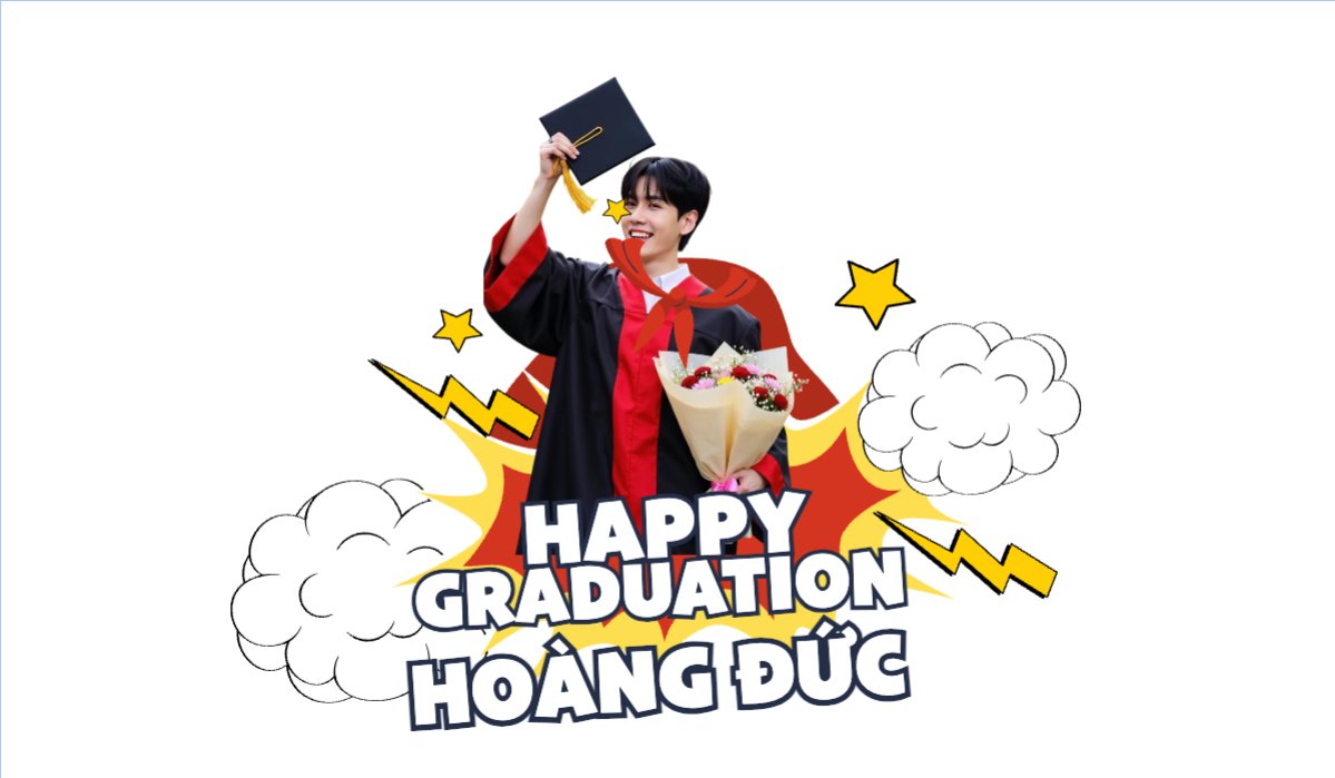 Mẫu Hashtag cầm tay Tốt nghiệp, kỉ yếu, Graduation, yearbook, sự kiện, event, giáo dục, education, superman — LayerPic