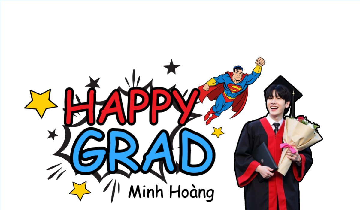 Mẫu Hashtag cầm tay Tốt nghiệp, kỉ yếu, Graduation, yearbook, sự kiện, event, giáo dục, education, superman — LayerPic