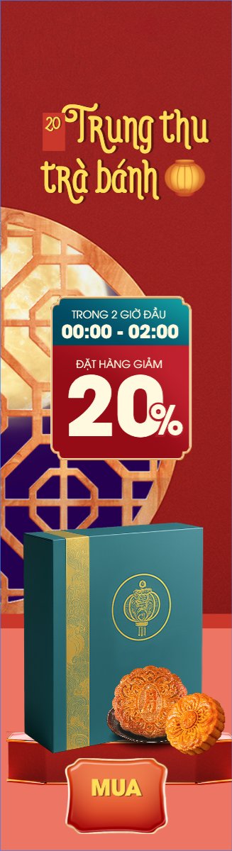 Mẫu Cờ phướn Trung thu, Tết Đoàn Viên, mid-autumn festival, sự kiện, event, lễ hội, festival, ẩm thực, food, bánh trung thu, hiện đại, modern — LayerPic