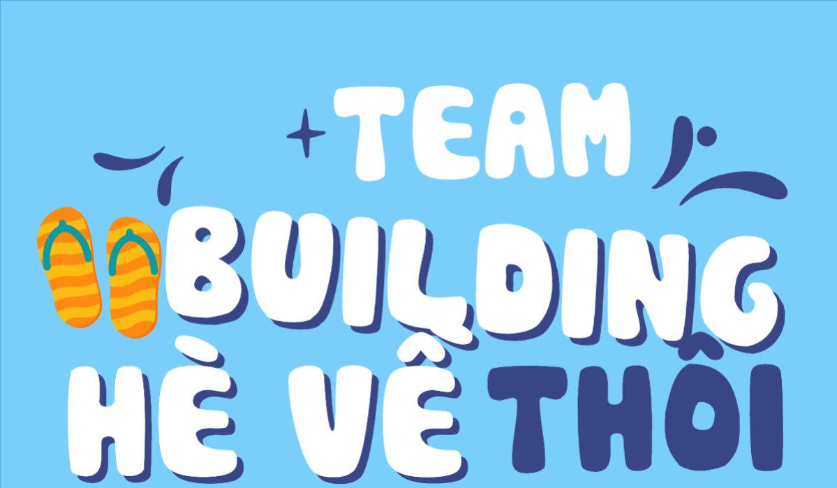 Mẫu Hashtag cầm tay Team building, mùa hè, summer,Du lịch, travel, tourism, trải nghiệm, khám phá — LayerPic