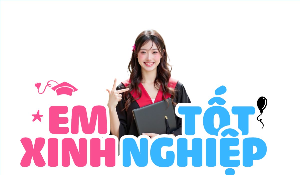 Mẫu Hashtag cầm tay Tốt nghiệp, kỉ yếu, Graduation, yearbook, sự kiện, event, chương trình, entertainment — LayerPic