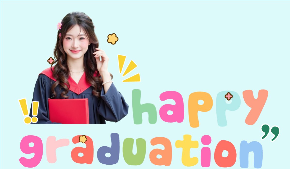 Mẫu Hashtag cầm tay Tốt nghiệp, kỉ yếu, Graduation, yearbook, sự kiện, event, chương trình, entertainment — LayerPic