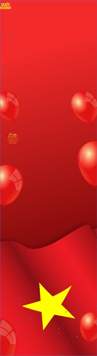 Mẫu Cờ phướn 2/9, Quốc Khánh, lễ hội, Việt Nam, sự kiện, event, hiện đại, modern — LayerPic