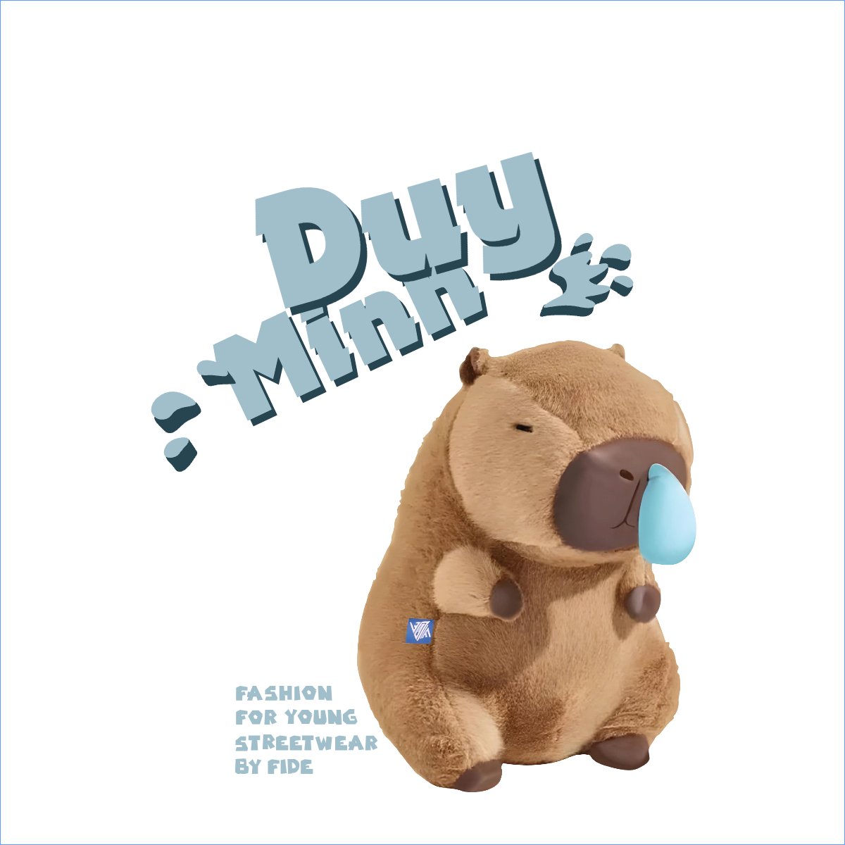 Mẫu Túi canvas Capybara, chuột lang nước, trending, hot, viral, xu hướng, thịnh hành — LayerPic