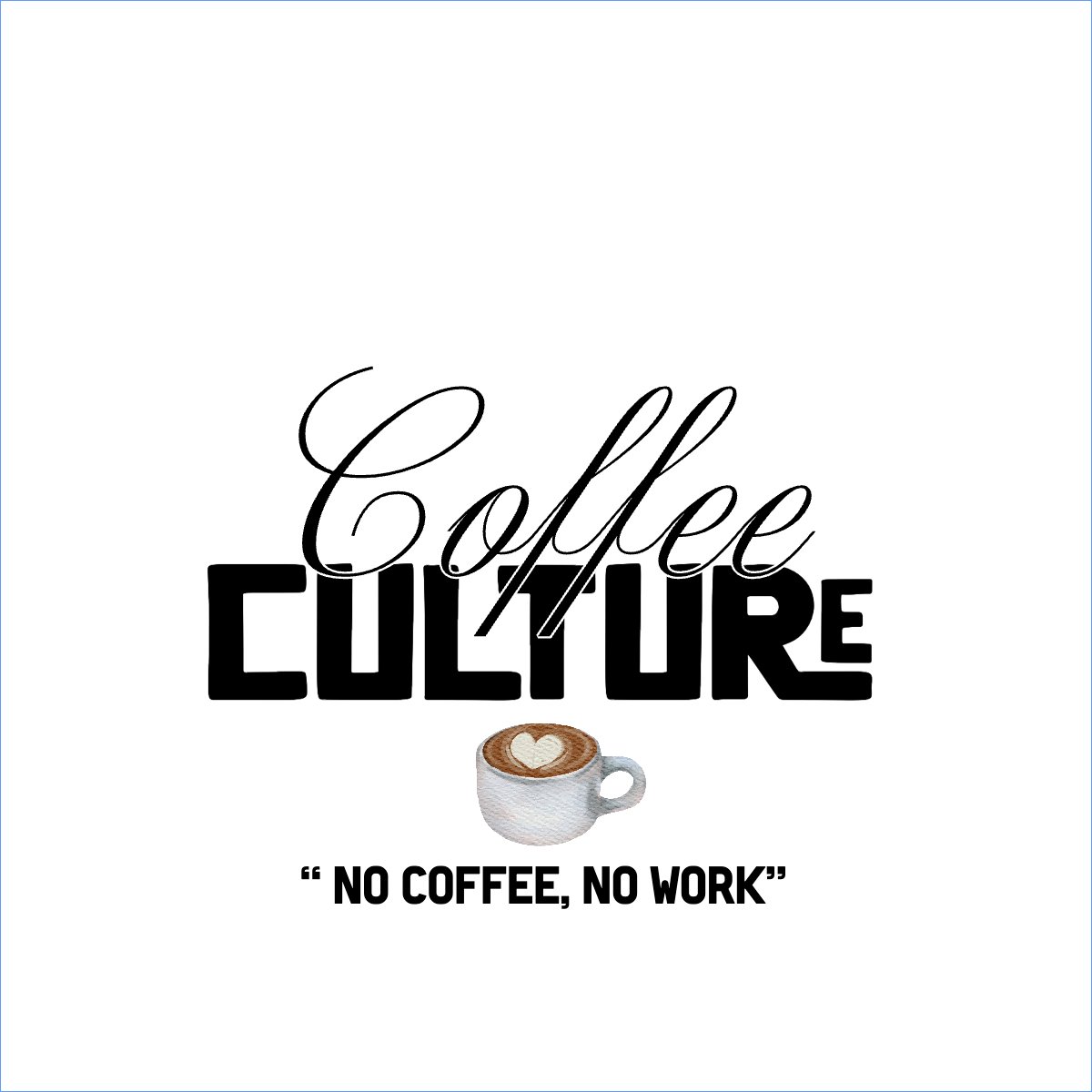 Mẫu Túi canvas Coffee, cà phê, đường phố, streetwear — LayerPic