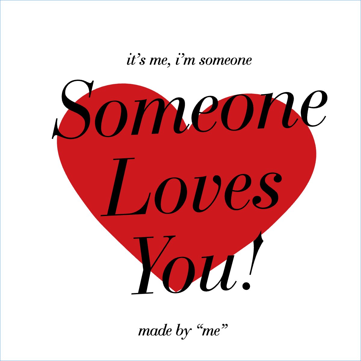 Mẫu Túi canvas Tình yêu, love, cá nhân, nhân vật, personal style, signature — LayerPic