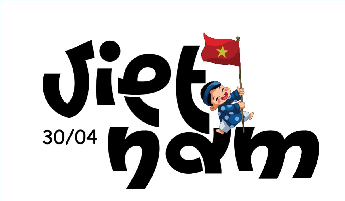 Mẫu Hashtag cầm tay 30/4-1/5, lễ, Việt Nam, truyền thống, Vietnamese, sự kiện, event — LayerPic