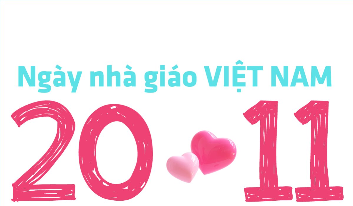 Mẫu Hashtag cầm tay Ngày nhà giáo, 20/11, Teacher's day, sự kiện, event, hội nhóm, team, tập thể — LayerPic