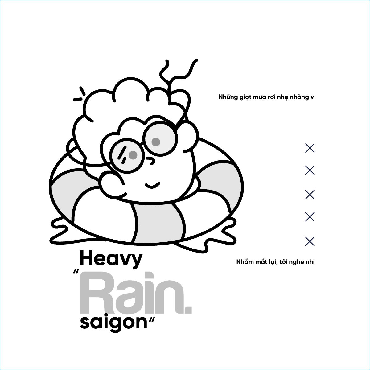 Mẫu Túi canvas Con trai, boy, đơn giản, cá nhân, nhân vật, personal style, signature — LayerPic