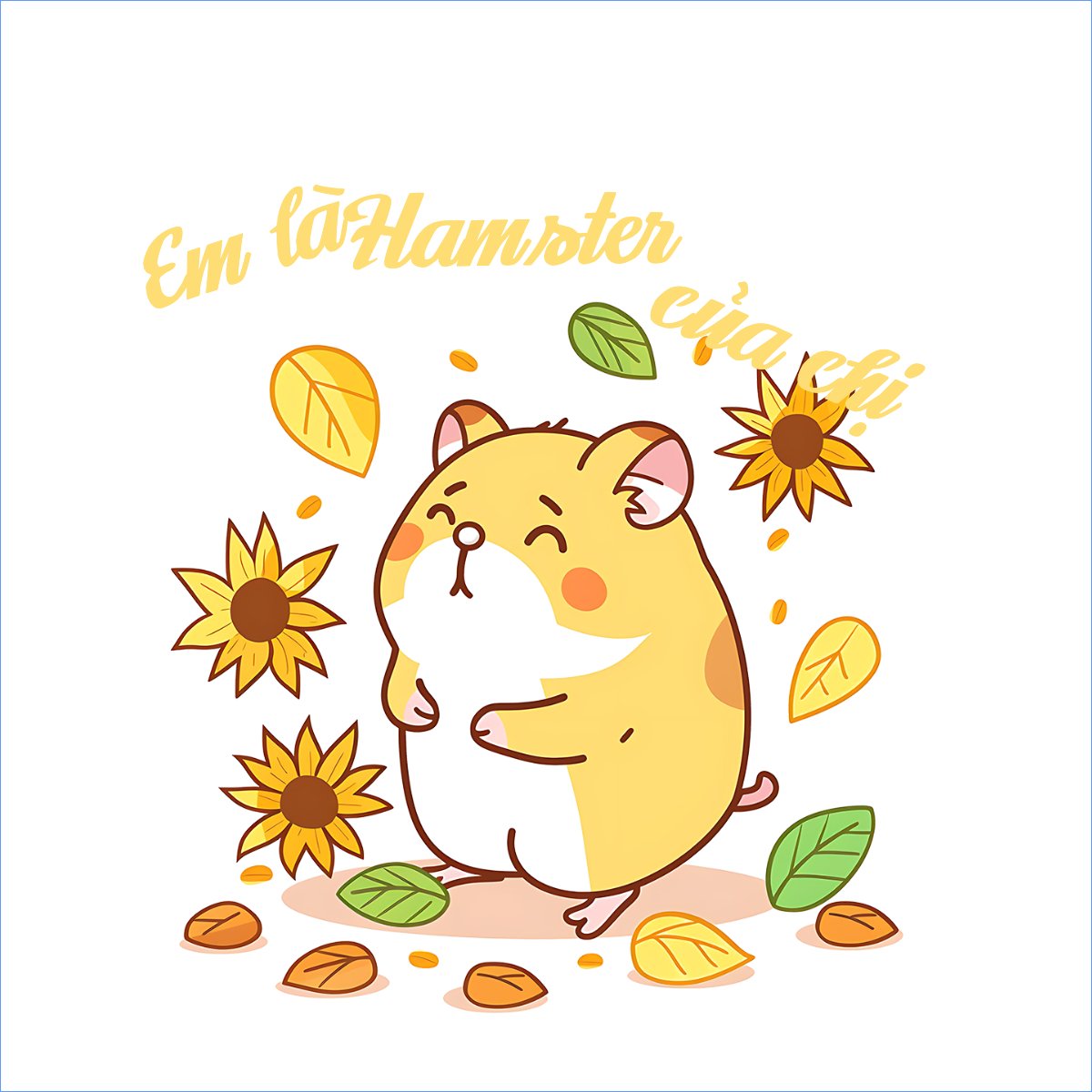 Mẫu Túi canvas Chuột, hamster, cá nhân, nhân vật, personal style, signature — LayerPic