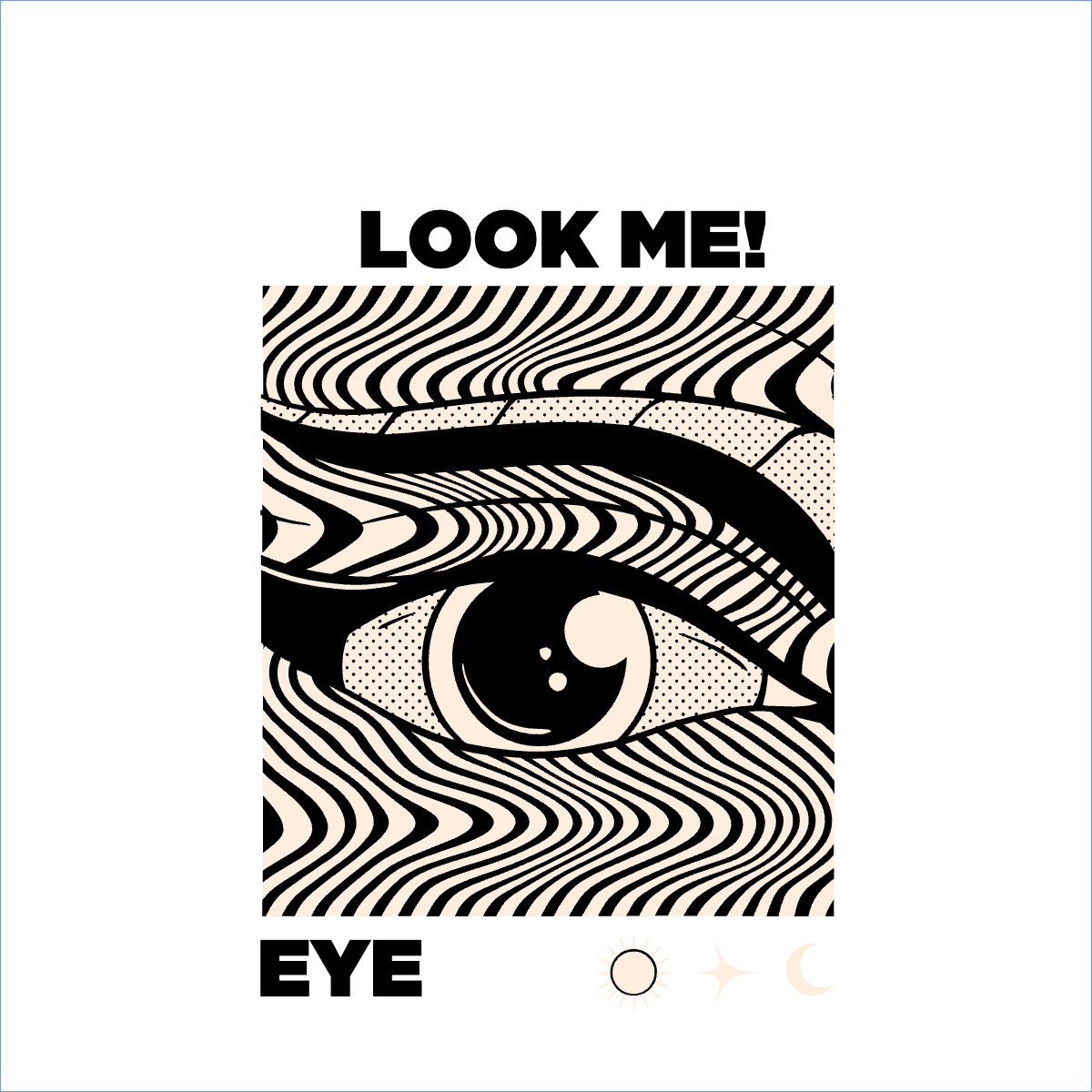 Mẫu Túi canvas Eye, con mắt, swag, đường phố, streetwear — LayerPic