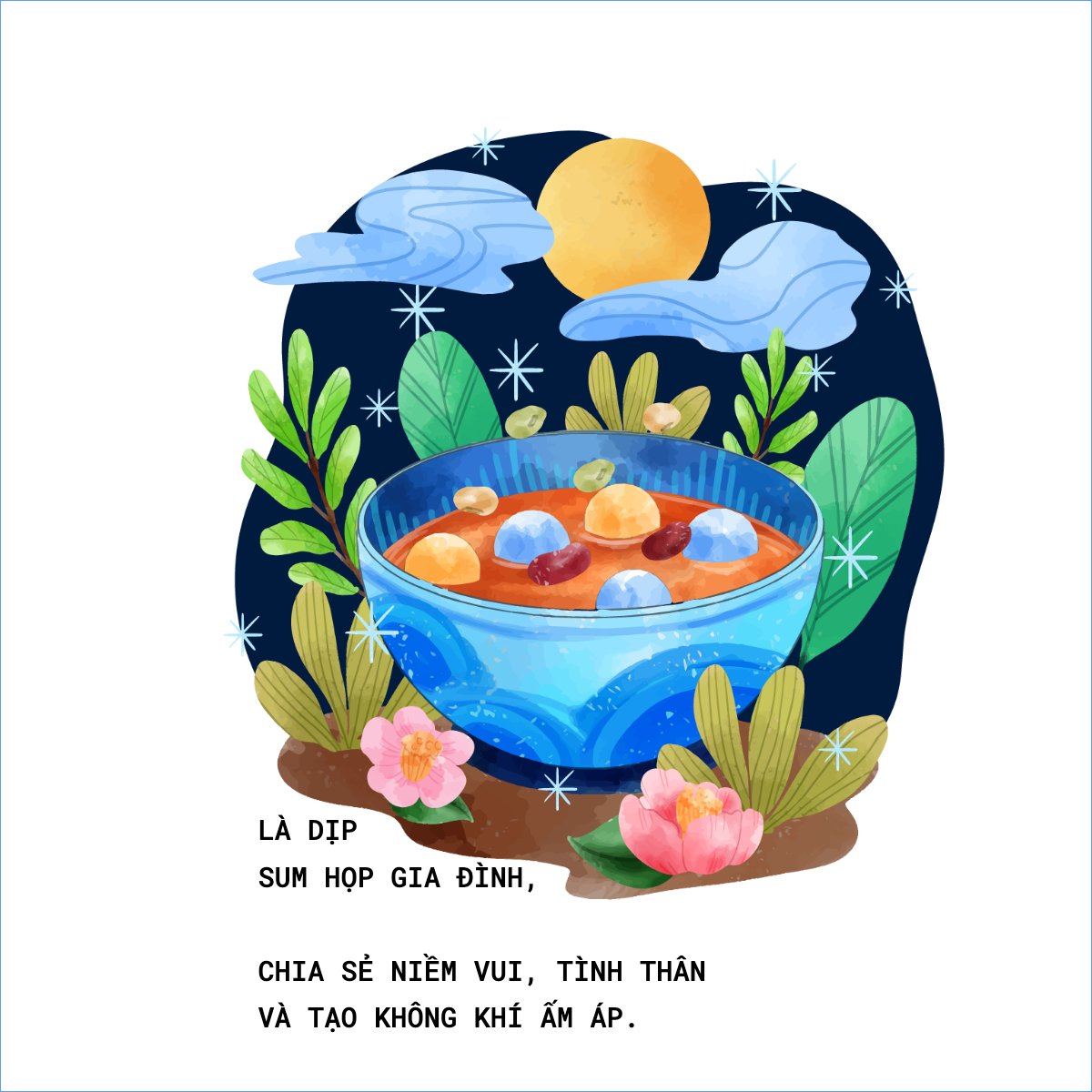 Mẫu Túi canvas Món ăn Việt Nam, ẩm thực, du lịch, travel, tourism — LayerPic