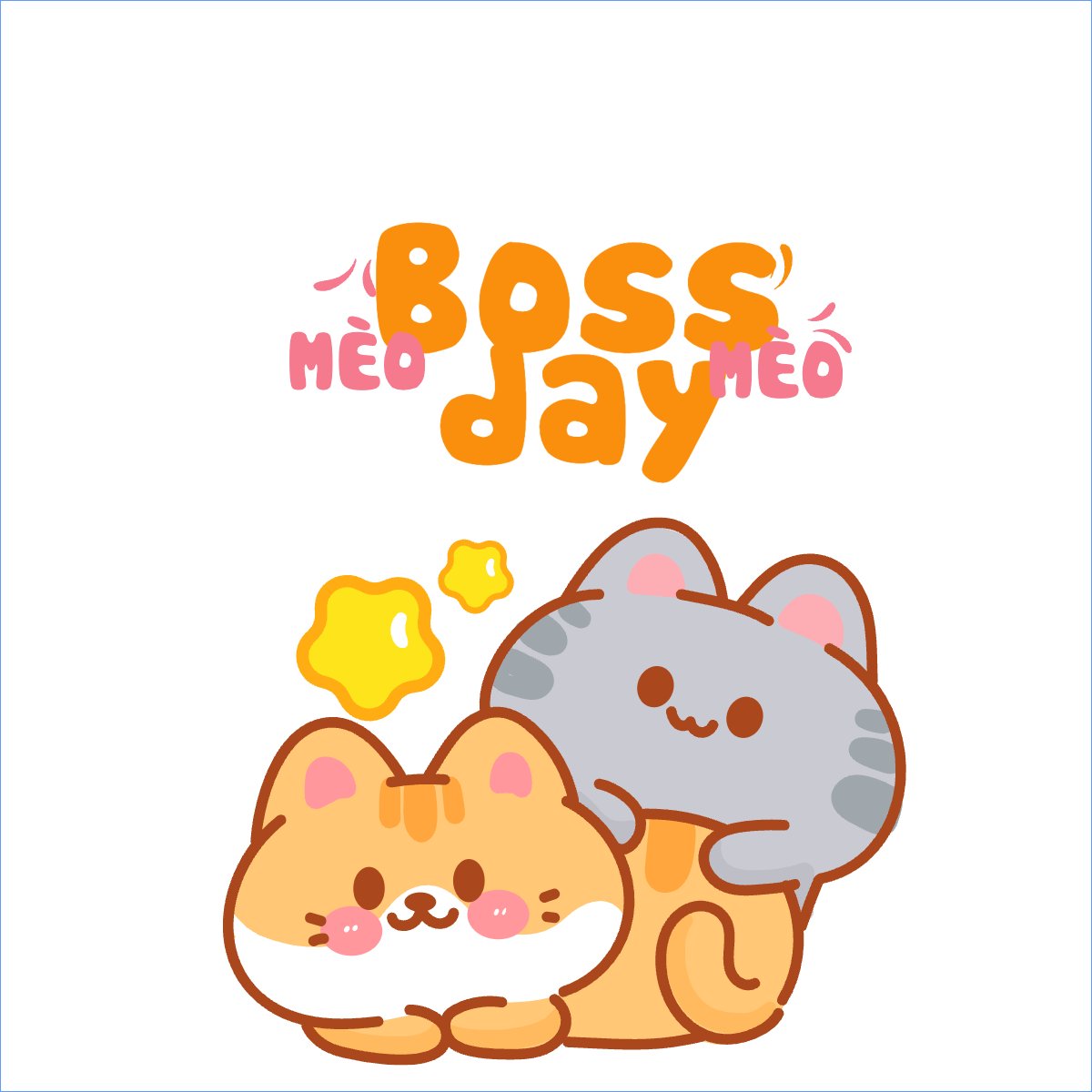 Mẫu Túi canvas Mèo, cat, cat day, sự kiện, event, cá nhân, nhân vật, personal style, signature — LayerPic