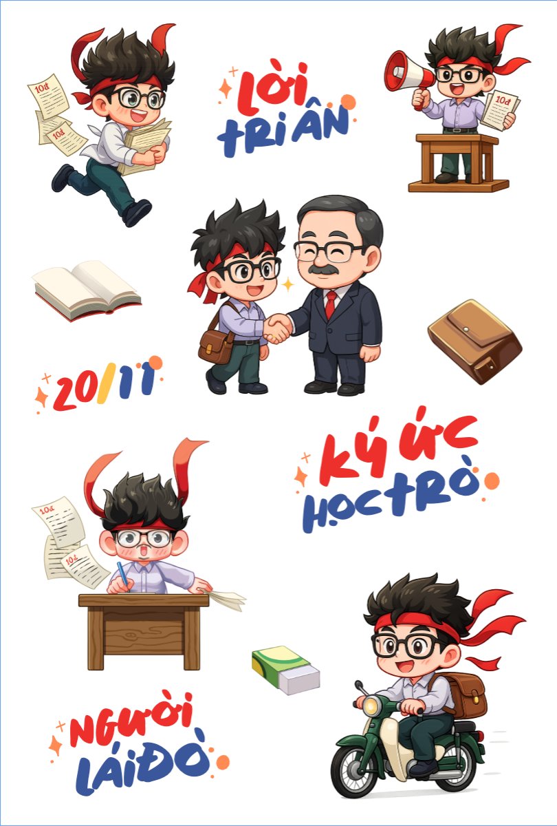 Mẫu Nhãn Sticker Lời tri ân — LayerPic