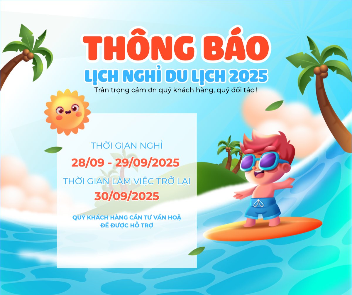 Mẫu Bài post MXH ngang Team building, mùa hè, summer, Du lịch, travel, tourism, trải nghiệm, khám phá — LayerPic