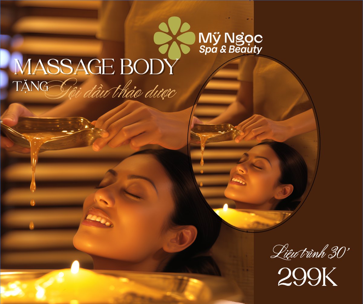 Mẫu Bài post MXH ngang Tiệm tóc, tiệm cắt tóc, salon, nail, spa, beauty, làm đẹp, thẩm mỹ — LayerPic