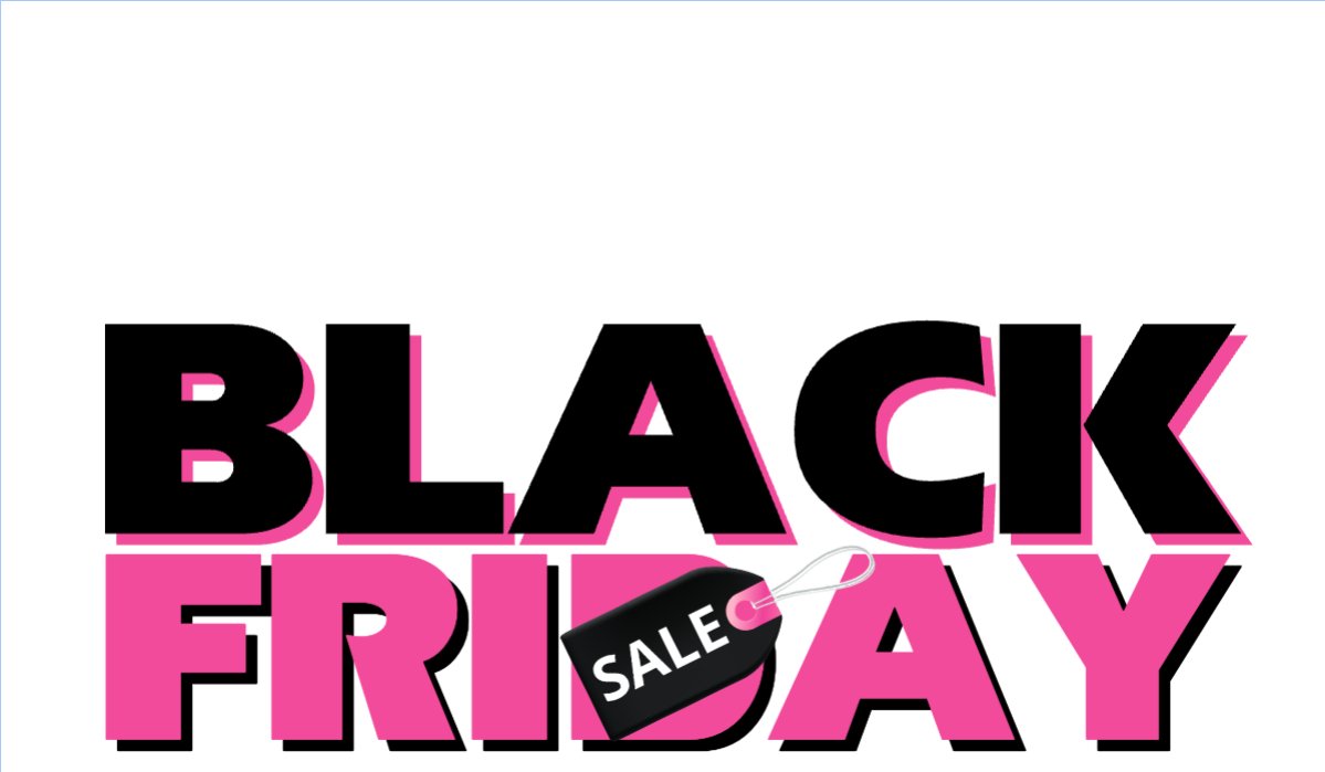Mẫu Hashtag cầm tay Black Friday, sự kiện, event, chương trình, sale, thứ 6 đen tối — LayerPic