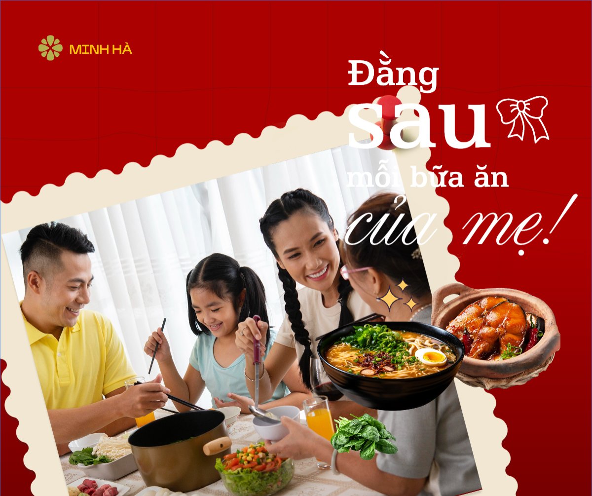 Mẫu Bài post MXH ngang Ẩm thực, cuộc sống, life, sự kiện, event, chương trình, gia đình — LayerPic