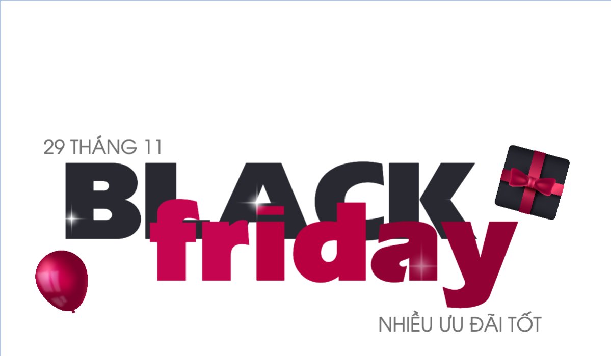 Black Friday, sự kiện, event, chương trình, sale, thứ 6 đen tối