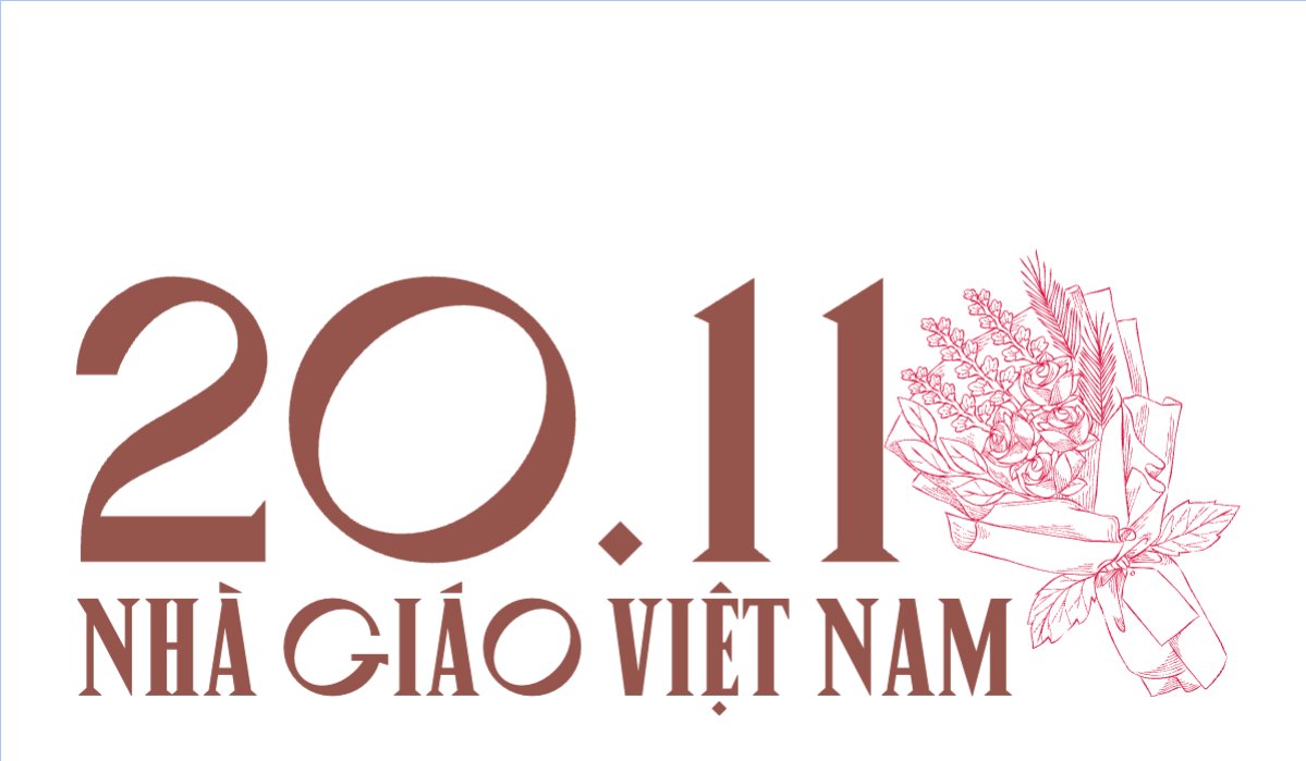 Mẫu Hashtag cầm tay Ngày nhà giáo, 20/11, Teacher's day, sự kiện, event, giáo dục, education, school, trường học — LayerPic