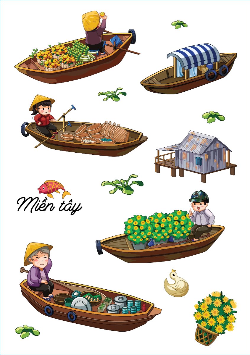 Mẫu Nhãn Sticker Việt Nam, du lịch, travel, tourism, trải nghiệm — LayerPic