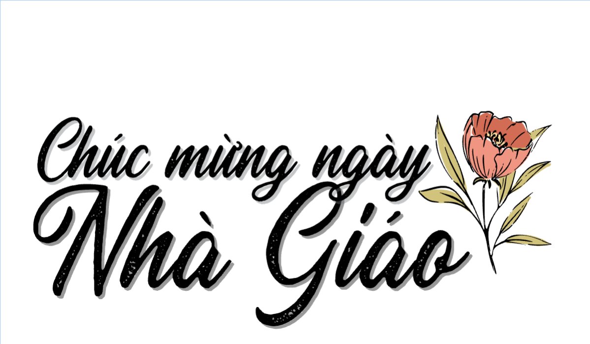 Mẫu Hashtag cầm tay Ngày nhà giáo, 20/11, Teacher's day, sự kiện, event, giáo dục, education, school, trường học — LayerPic