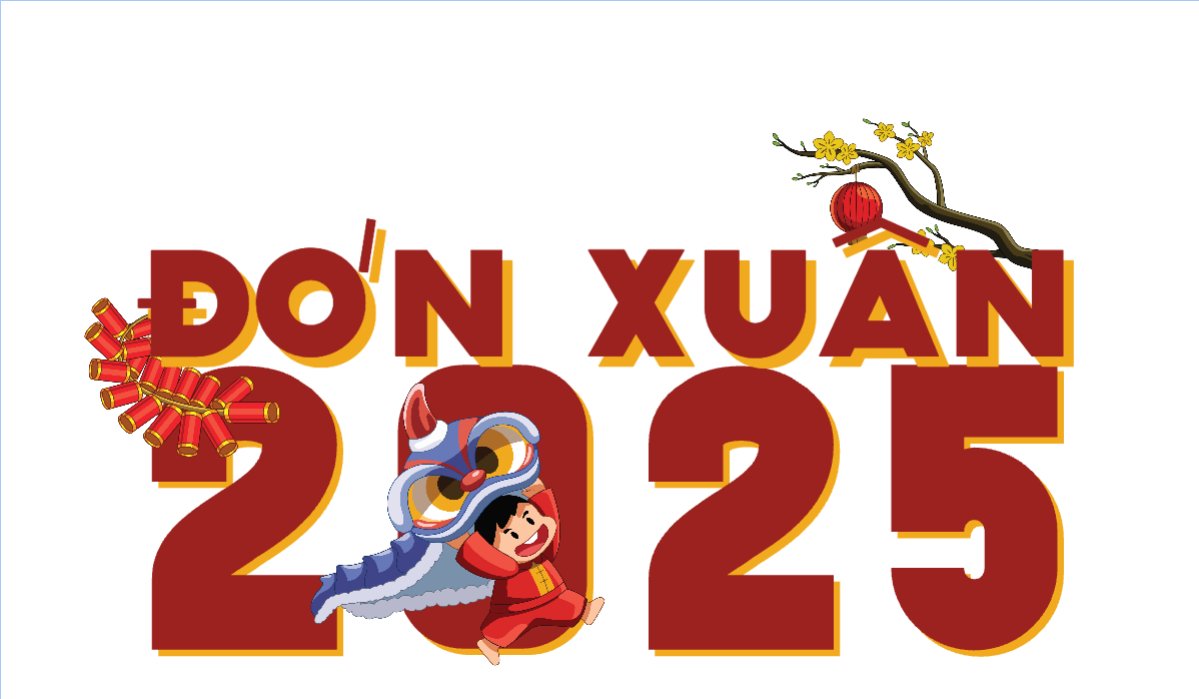 Mẫu Hashtag cầm tay Tết, Tết 2025, Xuân, Xuân 2025, Xuân Ất Tỵ, Tet holiday, happy new year, sự kiện, event, chương trình — LayerPic