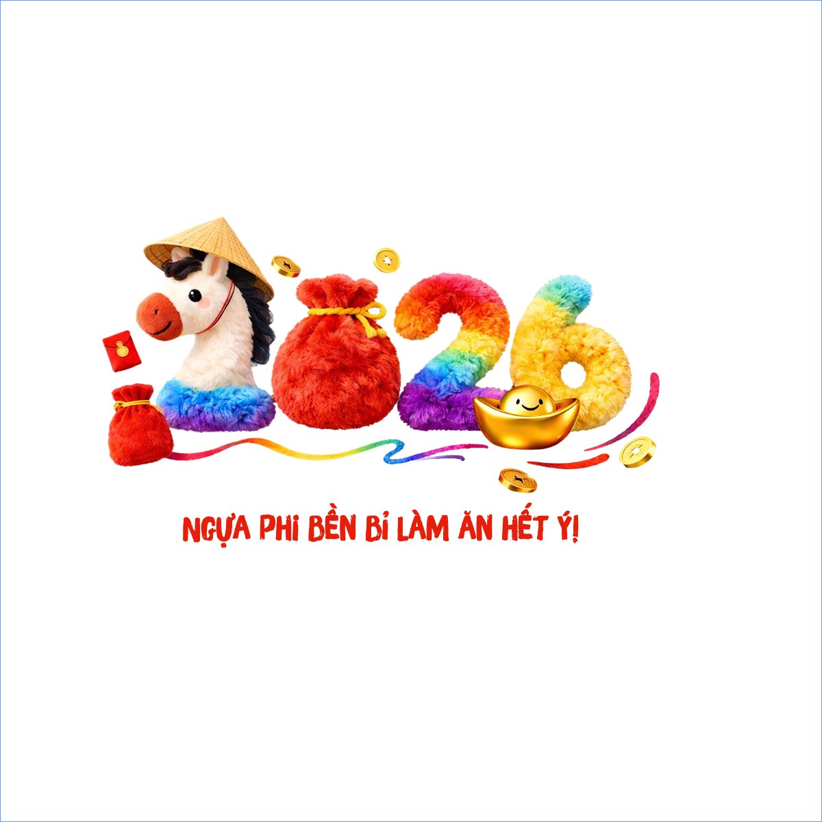 Ngựa phi bền bỉ, làm ăn hết ý!