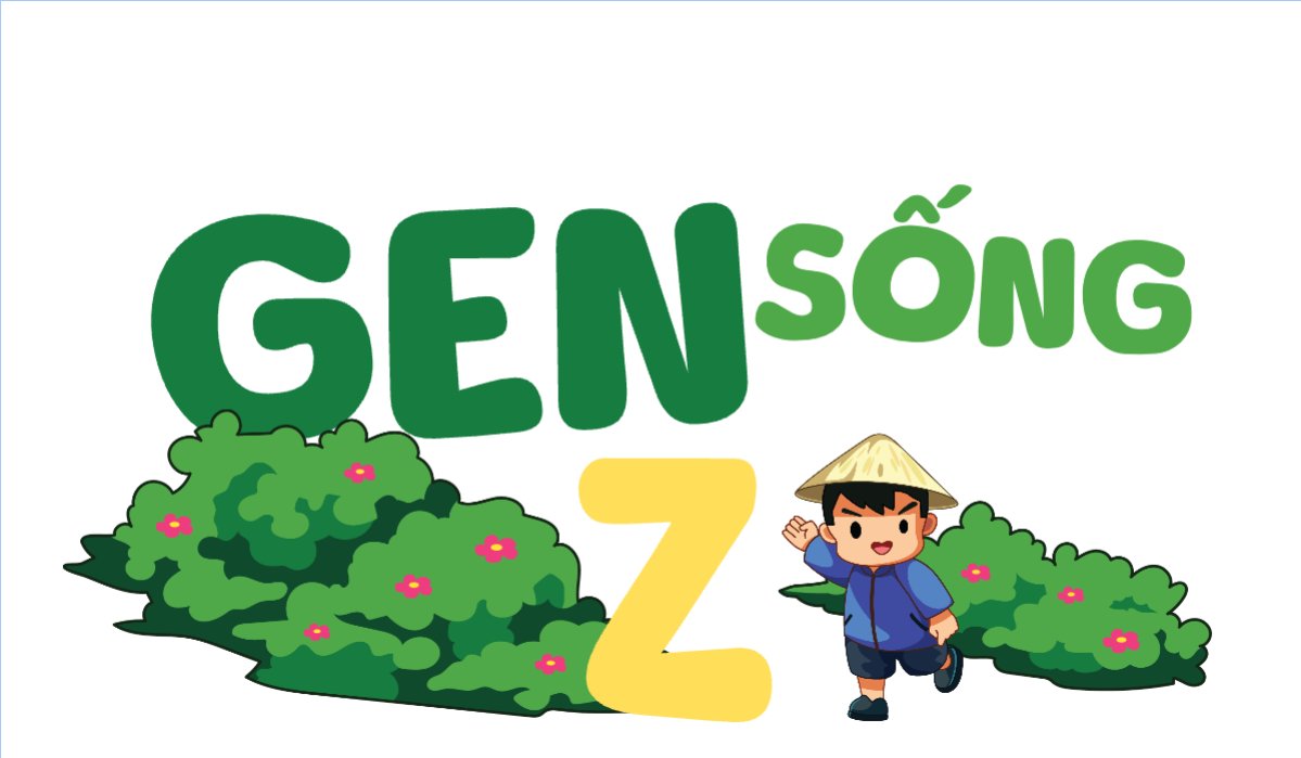 Mẫu Hashtag cầm tay Môi trường, sống xanh, gen Z, giáo dục, sự kiện, event — LayerPic