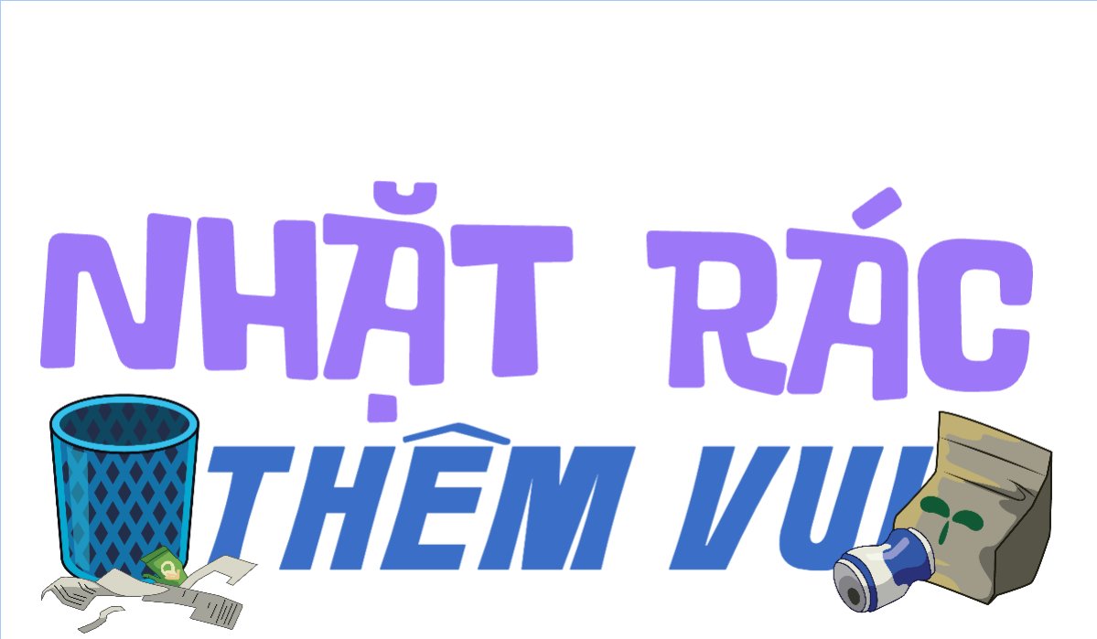 Mẫu Hashtag cầm tay Rác, waste, bảo vệ môi trường, environmental protection, sự kiện, event, chương trình — LayerPic