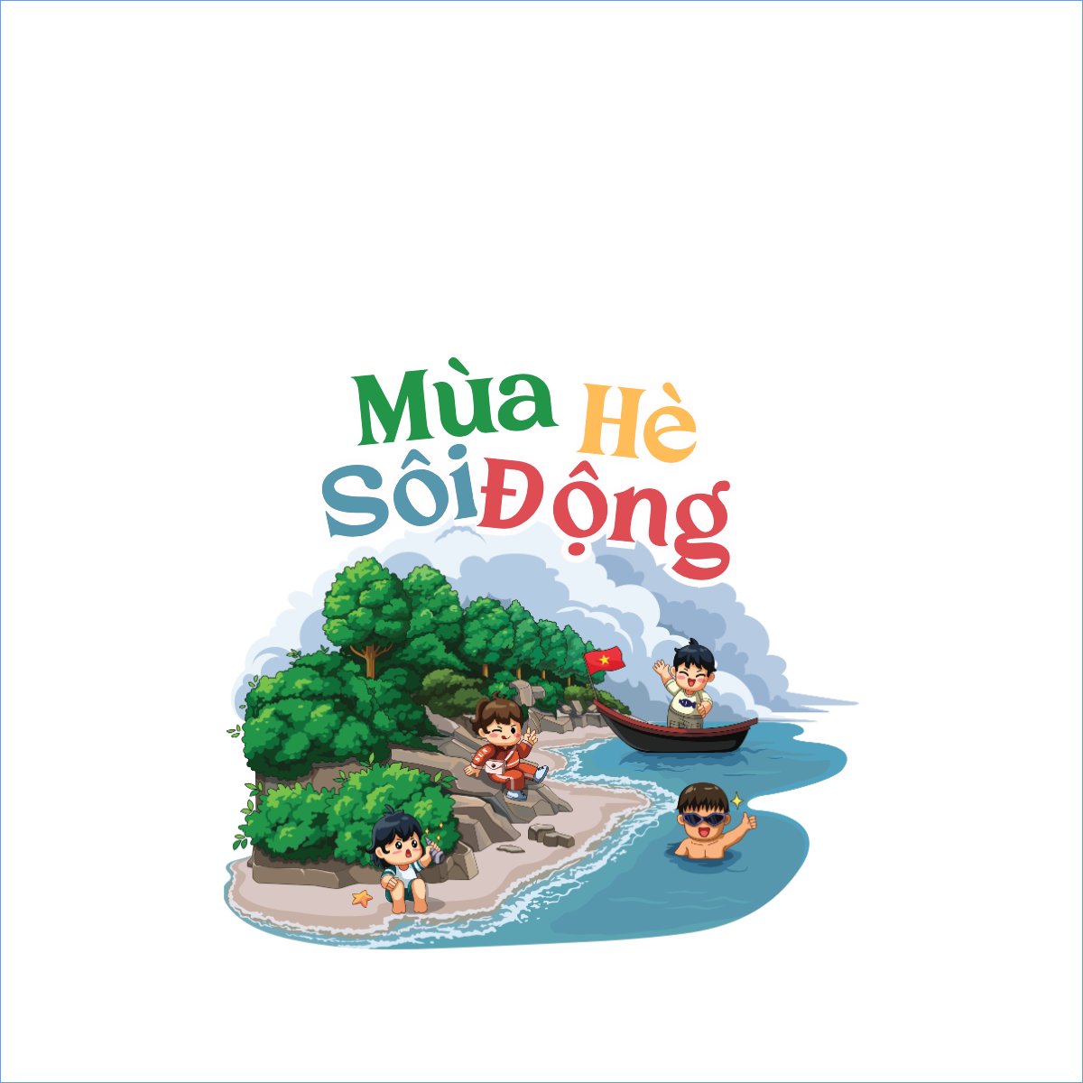Biển, du lịch, travel, khám phá, hội nhóm, tập thể, team