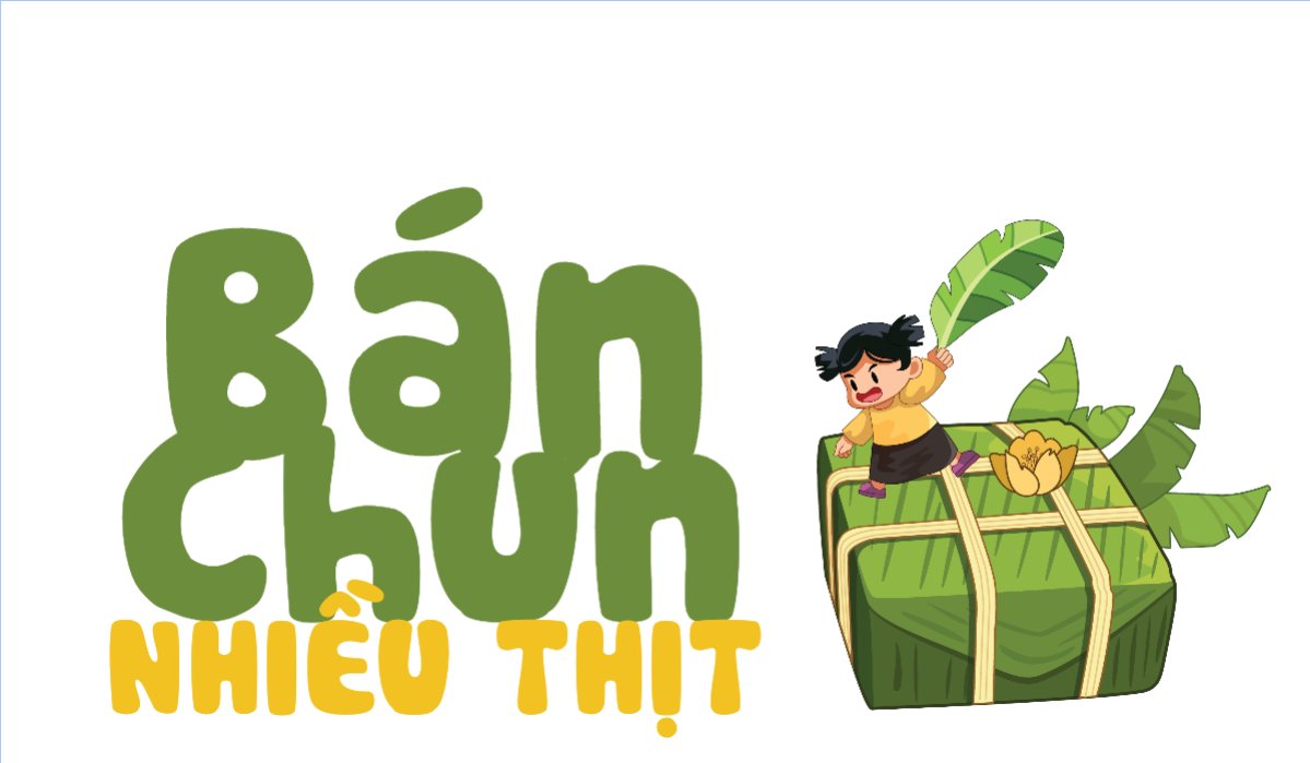 Mẫu Hashtag cầm tay Đồ ăn, food, thực phẩm, ẩm thực, món ăn, bánh chưng, tết, xuân — LayerPic