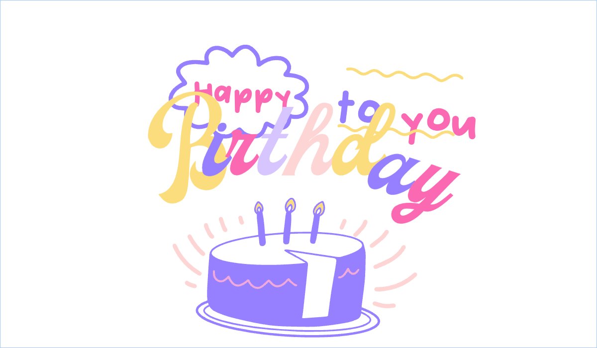 Mẫu Hashtag cầm tay Sự kiện, event, chương trình, sinh nhật, birthday — LayerPic