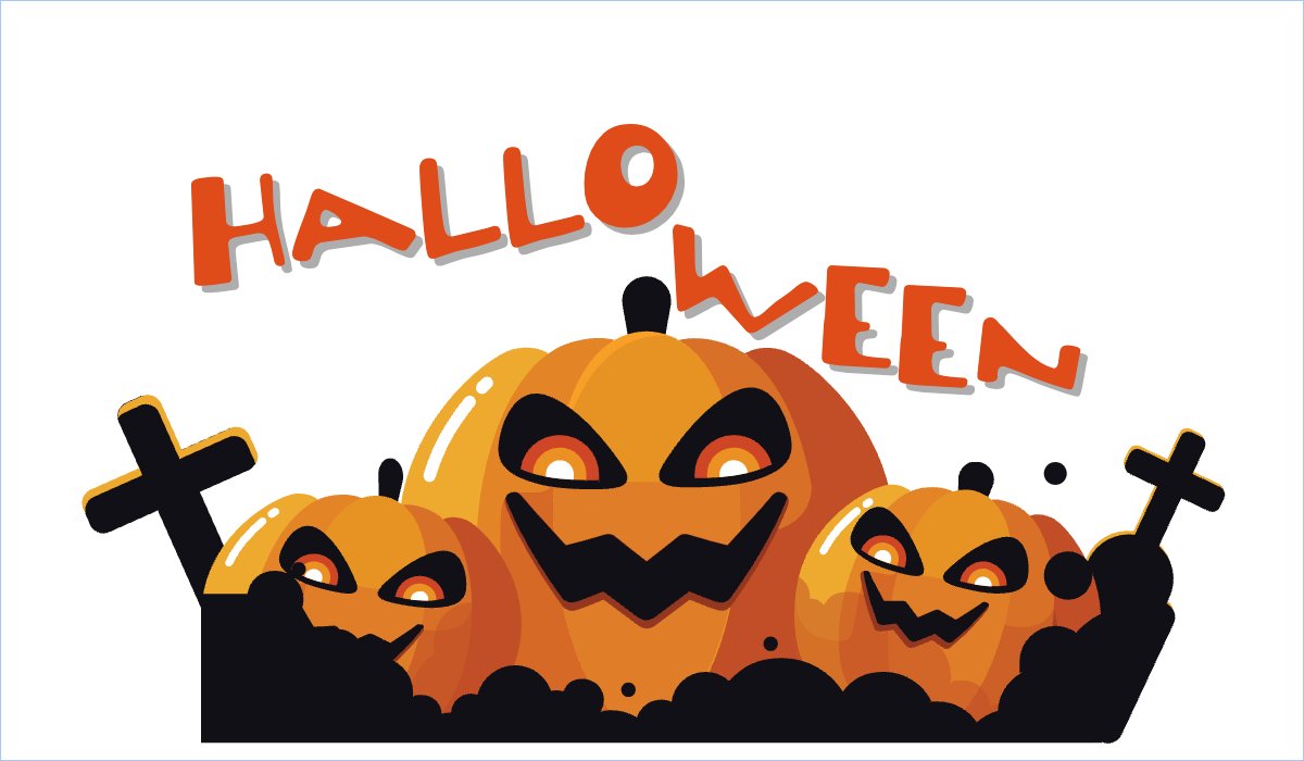 Mẫu Hashtag cầm tay Halloween, Sự kiện, event, chương trình, sale, giải trí, entertainment — LayerPic